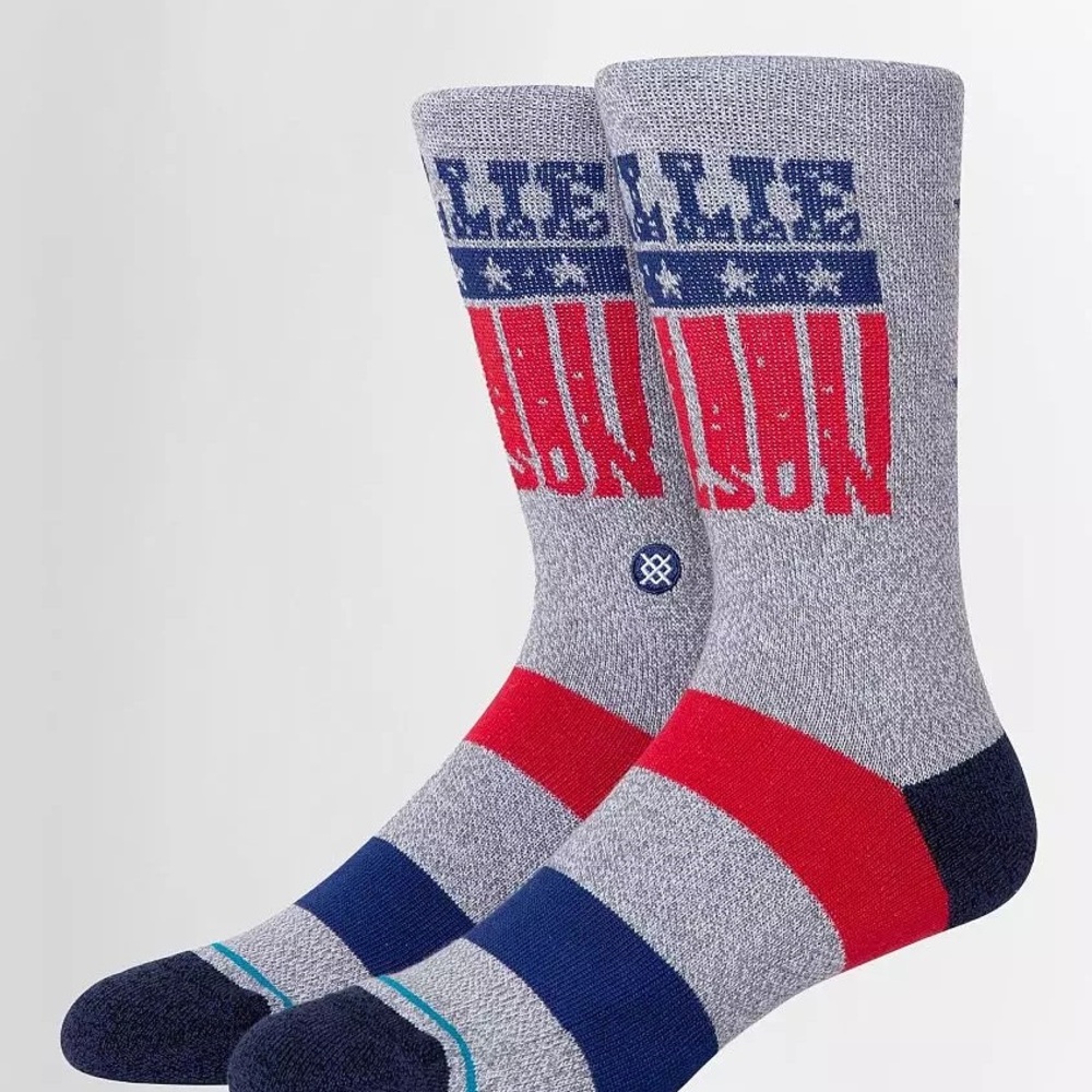 Stance Willie Nelson Stars Multicolor Crew Socks